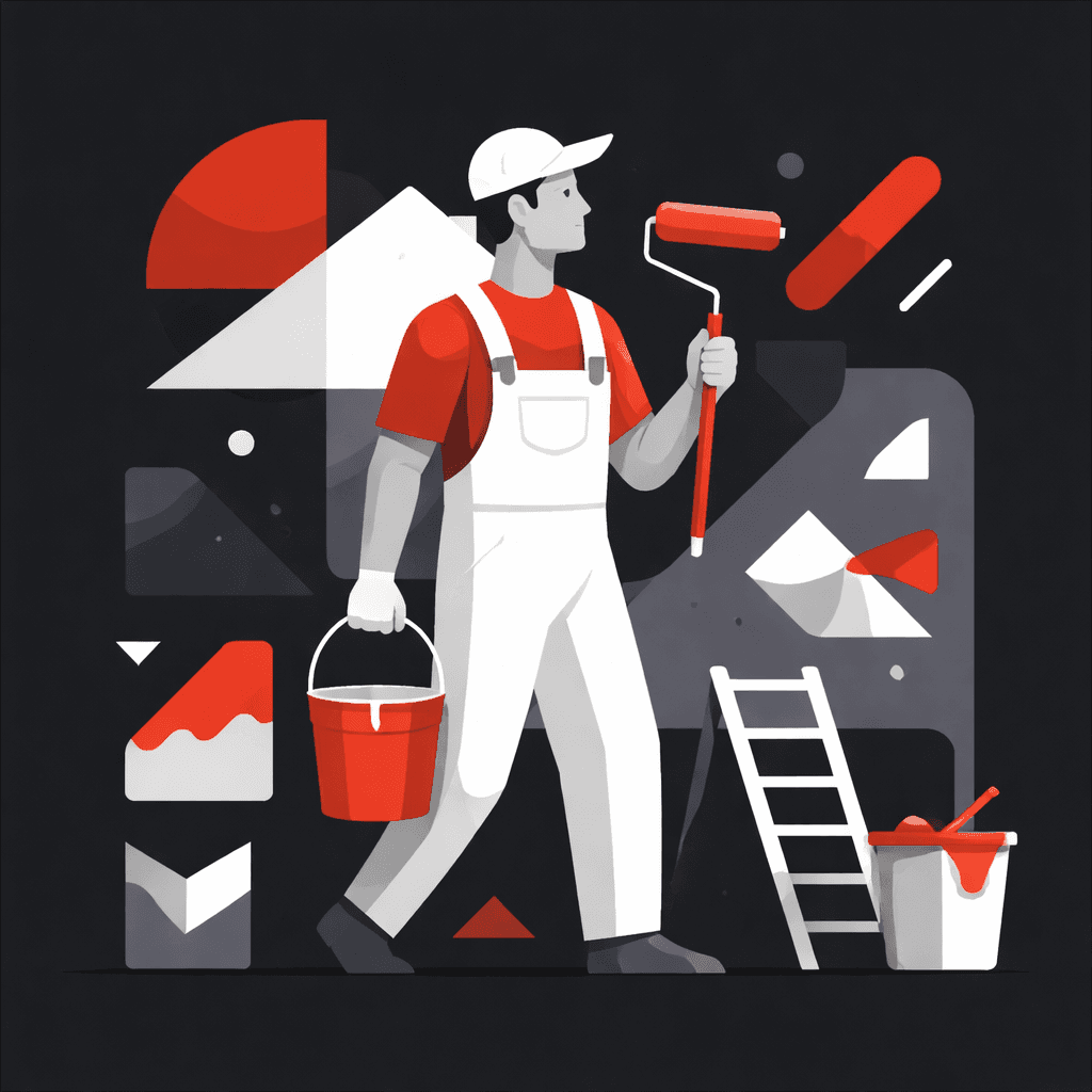 Logo peintre-batiment : guide complet pour créer votre identité visuelle
