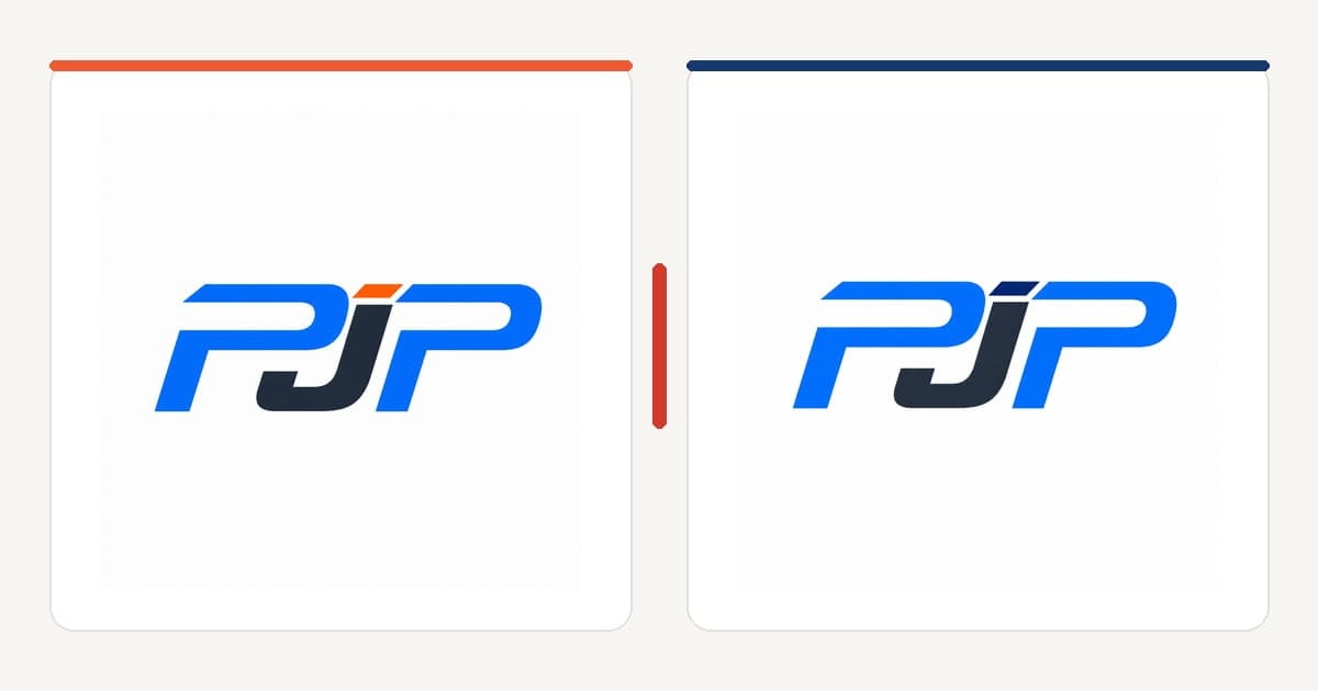 Modifier un logo précis avec une variante IA : exemple avant/après