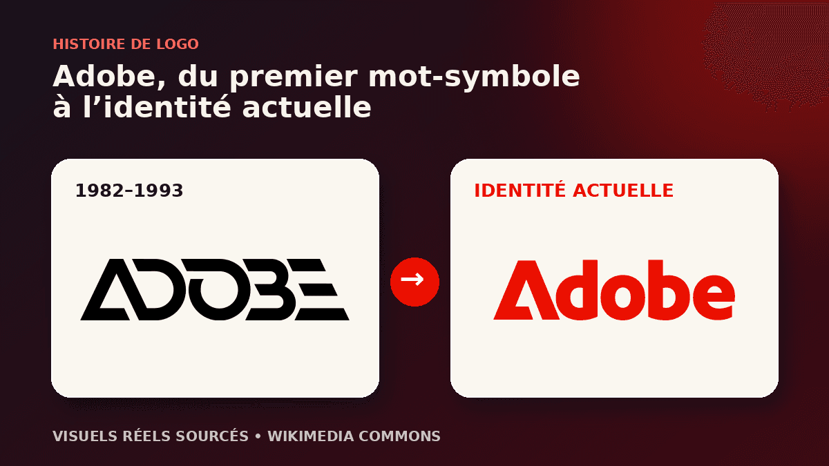 Logo Adobe : histoire du A stylisé au symbole Creative Cloud